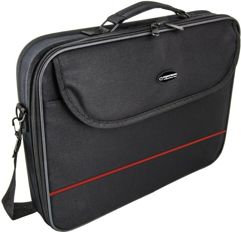 Esperanza Classic Τσάντα Ώμου / Χειρός για Laptop 15.6" Red