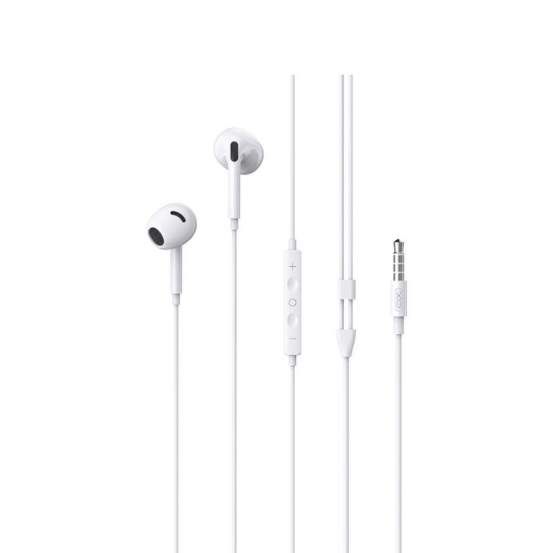 XO EP77 ΑΚΟΥΣΤΙΚΑ HANDSFREE, 3.5mm, ΛΕΥΚΑ