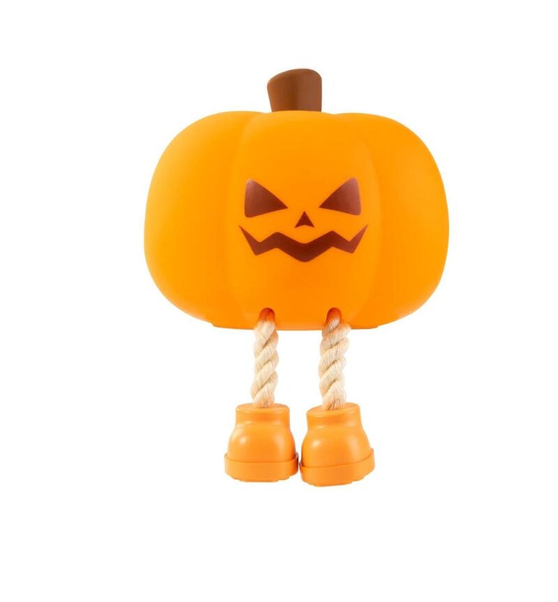 XO OZ08 PUMPKIN SILICONE PAT LED LIGHT, 500 mAh, ΠΟΡΤΟΚΑΛΙ - Image 2