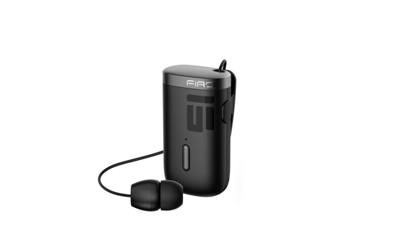 FIRO H18 BLUETOOTH RETRACTABLE, ΜΑΥΡΟ