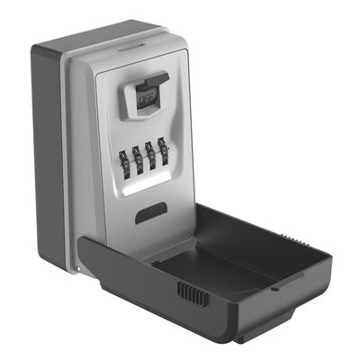 C-TECH κλειδοθήκη τοίχου CTL-0025 με συνδυασμό 4 ψηφίων, LED, 7x8x13cm, 625gr
