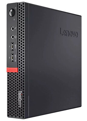 LENOVO PC ThinkCentre M710q Micro, Refurbished Grade A Repainted, i3-6100T, 4/256GB M.2, FreeDOS