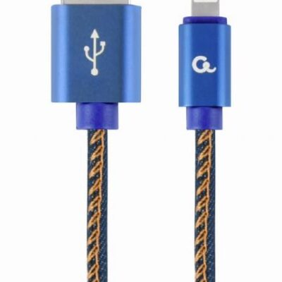 ΚΑΛΩΔΙΟ ΕΠΕΝΔΥΣΗ JEANS USB TO LIGHTNING 1M