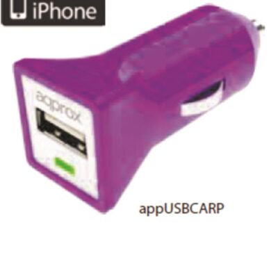 APPROX ΦΟΡΤΙΣΤΗΣ ΑΥΤΟΚΙΝΗΤΟΥ USB  5VDC/1A ΜΩΒ