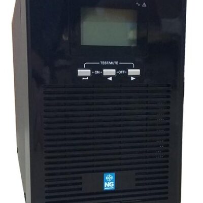 NG ON-LINE UPS 1000VA, PF 0.98, 2 SCHUKO, 2 x 12V9A, USB, RS232, RJ45, ΟΘΟΝΗ