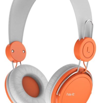 HAVIT ΑΚΟΥΣΤΙΚΑ HV-H2198d, ΔΙΧΡΩΜΑ ΓΚΡΙ/ΠΟΡΤΟΚΑΛΙ