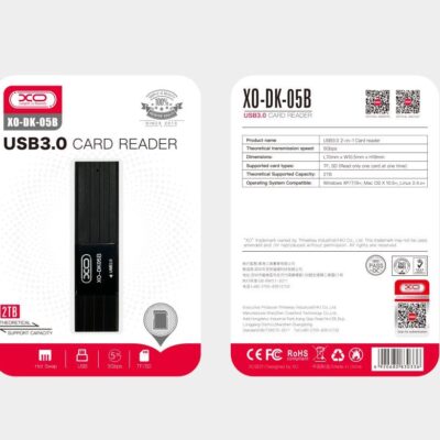 XO DK05B USB 3.0 2-in-1 CARD READER