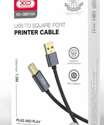 XO GB010A ΚΑΛΩΔΙΟ USB A ΣΕ USB B