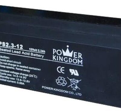 POWER KINGDOM BATTERY 12V 2.3AH