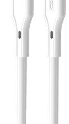 XO NBQ231A Rock Series ΚΑΛΩΔΙΟ ΦΟΡΤΙΣΗΣ TYPE-C ΣΕ LIGHTNING, 27W, ΛΕΥΚΟ