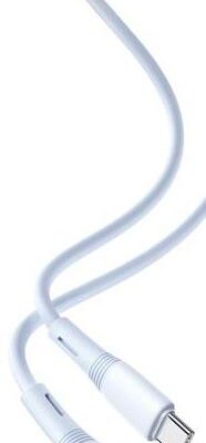 XO NB-Q226B ΚΑΛΩΔΙΟ ΦΟΡΤΙΣΗΣ SILICONE TYPE-C ΣΕ TYPE-C, 60W, ΜΠΛΕ