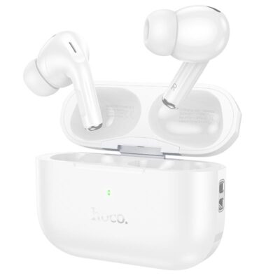 HOCO EW56 ΑΚΟΥΣΤΙΚΑ BLUETOOTH, PLUS GENEROSO, TWS, ANC, ΛΕΥΚΟ