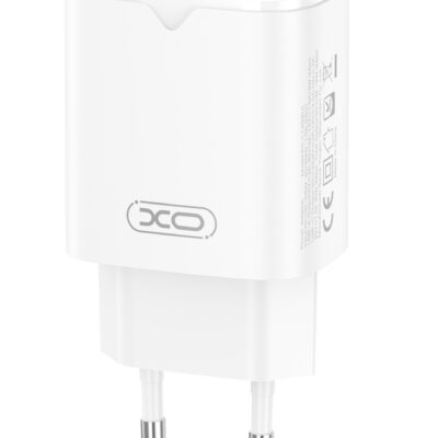 XO L130 ΦΟΡΤΙΣΤΗΣ PD30W/QC18W 1 ΘΥΡΑ USB + 1 ΘΥΡΑ PD, ΛΕΥΚΟΣ
