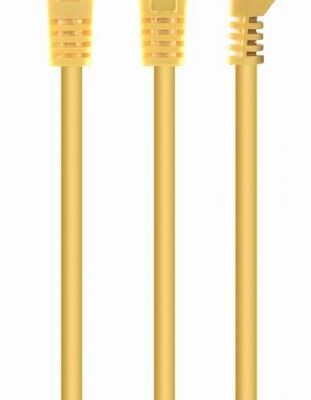 CABLEXPERT ΚΑΛΩΔΙΟ S/FTP CAT6A 1m, LSZH, ΚΙΤΡΙΝΟ