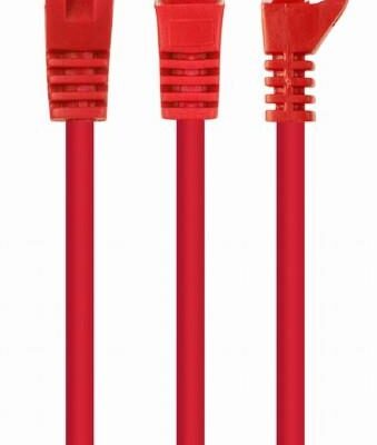 CABLEXPERT ΚΑΛΩΔΙΟ UTP CAT6 0.25m, ΚΟΚΚΙΝΟ