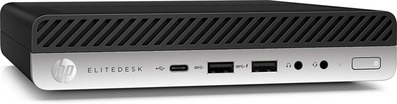 REF HP PRODESK 800 G4 MINI PC, i3 8100T, 8GB DDR4, 256GB SSD NVMe - GRADE A