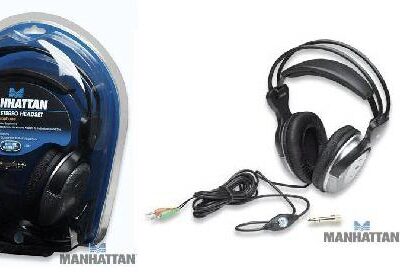 Deluxe Stereo Headset In-Line Volume Control
