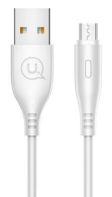 USAMS καλώδιο Micro USB σε USB US-SJ268, 2A, 1m, λευκό