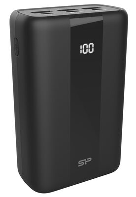 SILICON POWER power bank QX55, 30000mAh, 3x USB & USB-C, 22.5W, LCD