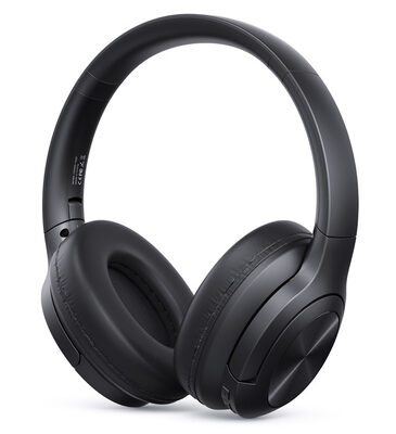 USAMS headphones YH21, ασύρματα & ενσύρματα, Φ40mm, 500mAh, μαύρα