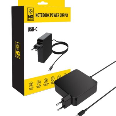NG ΤΡΟΦΟΔΟΤΙΚΟ 65W, TYPE C ΜΕ ΚΑΛΩΔΙΟ ΤΡΟΦΟΔΟΣΙΑΣ