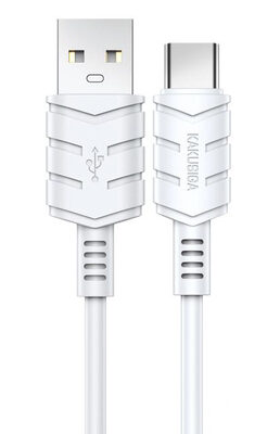 KAKUSIGA καλώδιο USB-C σε USB KSC-710, 3A, 480Mbps, 1.2m, λευκό