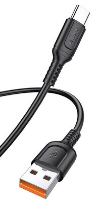 KAKUSIGA καλώδιο USB-C σε USB KSC-805, 3A, 480Mbps, 1m, μαύρο