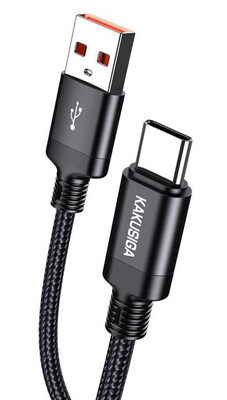 KAKUSIGA καλώδιο USB-C σε USB KSC-970, 15W, 480Mbps, 1m, μαύρο