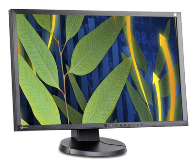 EIZO used οθόνη EV2416W LΕD, 24" 1920x1200, VGA/DVI/DisplayPort, Grade B