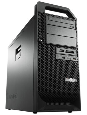 LENOVO WorkStation D30, Refurbished Grade A Repainted, 2x E5-2640, 8/2TB HDD, DVD, QUADRO 2000, FreeDOS