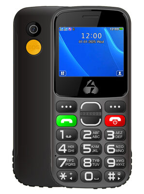 POWERTECH κινητό τηλέφωνο Sentry Eco II, 2.31", dual SIM, με κάμερα, μαύρο