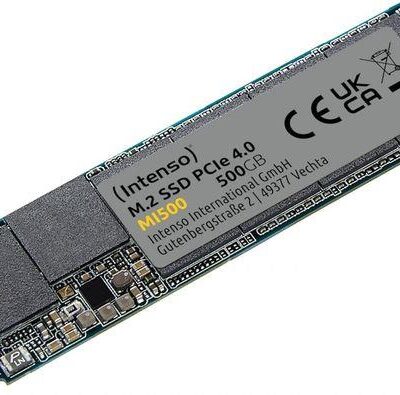 INTENSO SSD 500GB, M.2 NVMe PCIe MI500