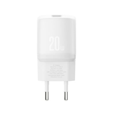 XO L143 ΦΟΡΤΙΣΤΗΣ PD20W, 1 ΘΥΡΑ TYPE-C, ΛΕΥΚΟΣ