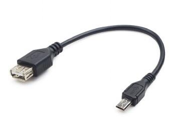 ΚΑΛΩΔΙΟ CABLEXPERT USB OTG AF ΣΕ MICRO BM 0.15m