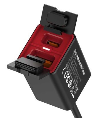 LDNIO φορτιστής μοτοσυκλέτας C108 με καλώδιο, USB/USB-C, 60W, μαύρος