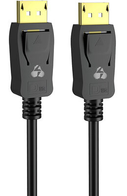 POWERTECH καλώδιο DisplayPort 1.4V CAB-DP051, copper, 8K/60Hz, 3m, μαύρο