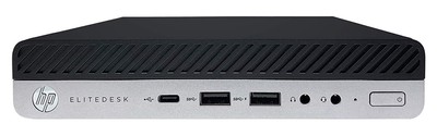 HP PC EliteDesk 800 G3 Micro, Refurbished Grade A Repainted, i5-7500, 8/250GB SSD, FreeDOS