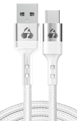 POWERTECH καλώδιο USB-C σε USB PTR-0160, 60W, 480Mbps, 1m, λευκό