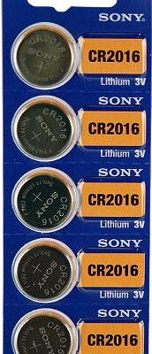 SONY ΜΠΑΤΑΡΙΕΣ ΑΛΚΑΛΙΚΕΣ CR 2016