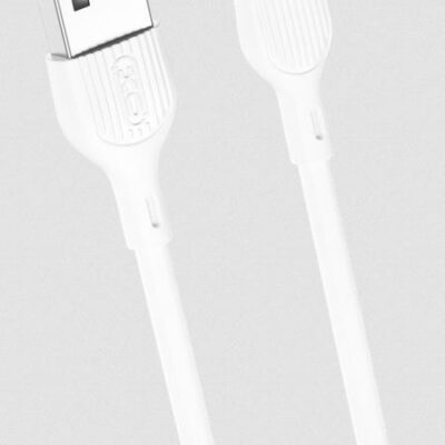 XO NB200 ΚΑΛΩΔΙΟ ΦΟΡΤΙΣΗΣ 2.1A TYPE-C, ΛΕΥΚΟ, 1m