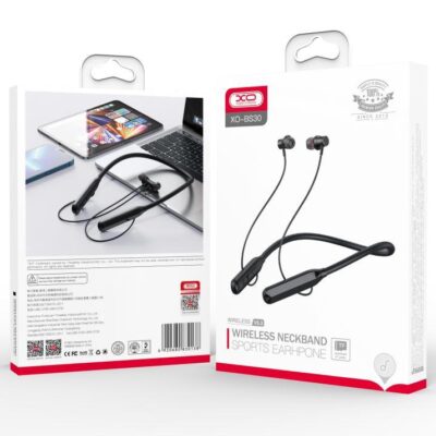 XO BS30 ΑΚΟΥΣΤΙΚΑ HANDSFREE, ΜΑΥΡΟ