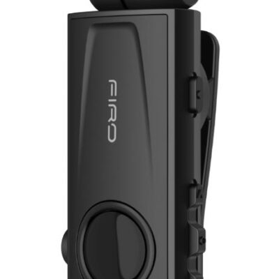 FIRO H17 BUSINESS BLUETOOTH RETRACTABLE EARPHONE ΜΕ ΟΘΟΝΗ, ΜΑΥΡΟ