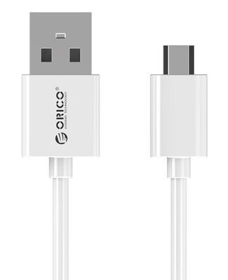 ORICO καλώδιο micro USB σε USB ADC-05, 3A, 480Mbps, 0.5m, λευκό