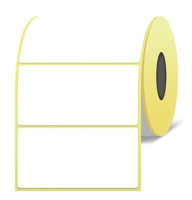 BURN OUT ρολό θερμικών αυτοκόλλητων ετικετών BO-43, 70x40mm, 700 ετικέτες, λευκό