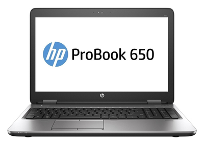 HP Laptop ProBook 650 G2, Refurbished Grade B, i5-6200U, 16/256GB M.2, 15.6", Cam, HD Graphics 520, FreeDOS