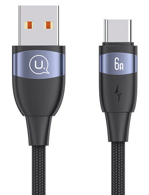 USAMS καλώδιο USB-C σε USB US-SJ630, 66W, 480Mbps, 1.2m, μαύρο