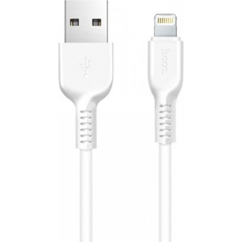 HOCO X20 FLASH ΚΑΛΩΔΙΟ LIGHTNING ΦΟΡΤΙΣΗΣ & DATA 2m, WHITE - Image 2