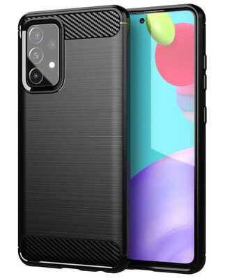 POWERTECH θήκη Carbon MOB-1622 για Samsung Galaxy A32 5G, μαύρη