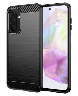 POWERTECH Θήκη Carbon MOB-2004 για Samsung A26 5G, μαύρη