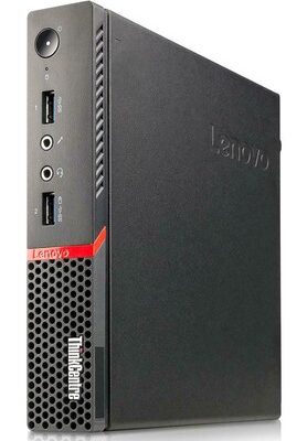 LENOVO PC ThinkCentre M900 Micro, Refurbished Grade A Repainted, i5-6400T, 16/256GB M.2, FreeDOS